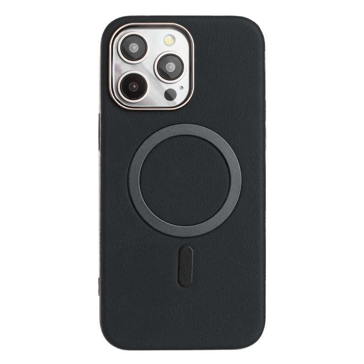 Solid Color Plating MagSafe Full Coverage Phone Case, For iPhone 16 Pro Max, For iPhone 16 Pro, F...