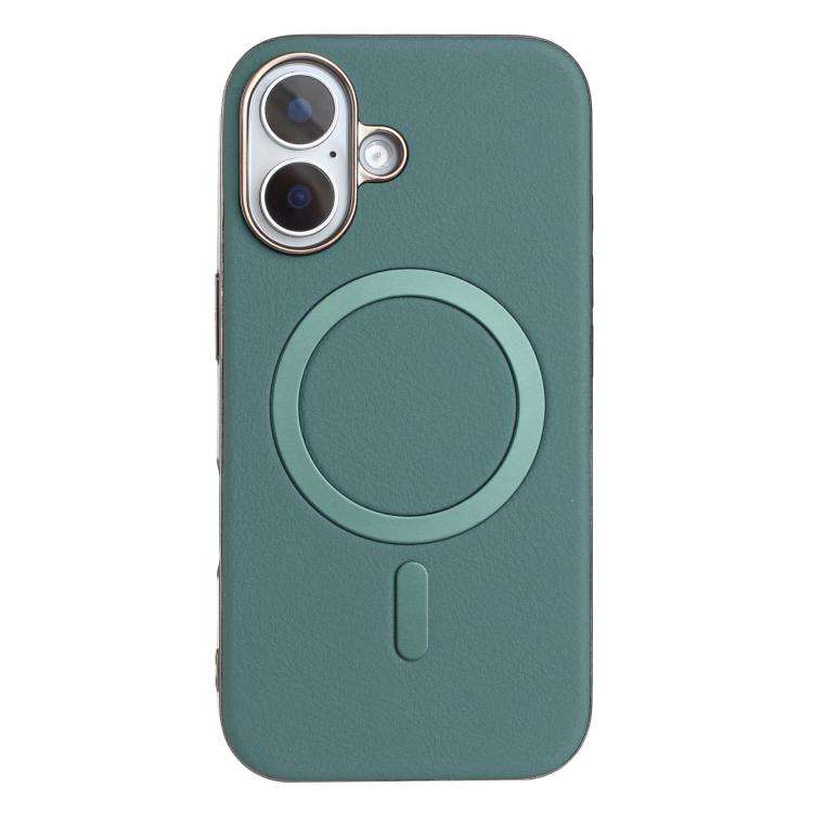 Solid Color Plating MagSafe Full Coverage Phone Case, For iPhone 16 Pro Max, For iPhone 16 Pro, F...