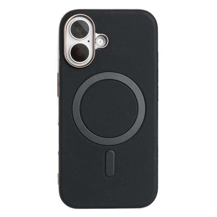 Solid Color Plating MagSafe Full Coverage Phone Case, For iPhone 16 Pro Max, For iPhone 16 Pro, F...