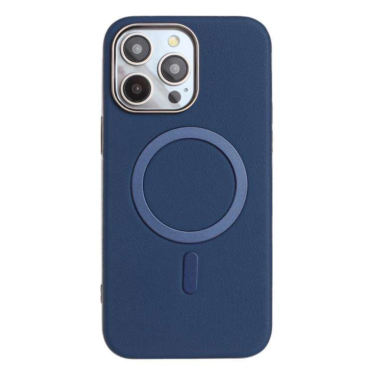 Solid Color Plating MagSafe Full Coverage Phone Case, For iPhone 16 Pro Max, For iPhone 16 Pro, F...