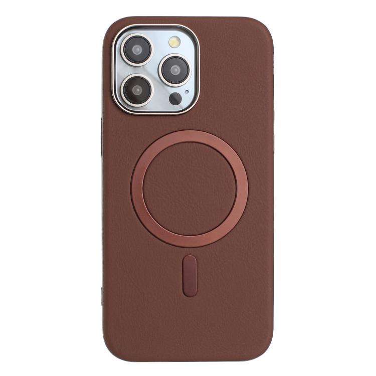 Solid Color Plating MagSafe Full Coverage Phone Case, For iPhone 12 / 12 Pro, For iPhone 11 Pro M...