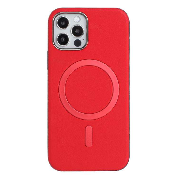Solid Color Plating MagSafe Full Coverage Phone Case, For iPhone 12 / 12 Pro, For iPhone 11 Pro M...