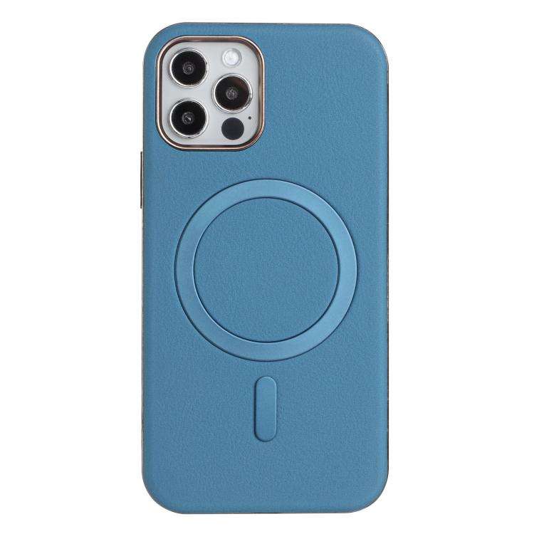 Solid Color Plating MagSafe Full Coverage Phone Case, For iPhone 12 / 12 Pro, For iPhone 11 Pro M...