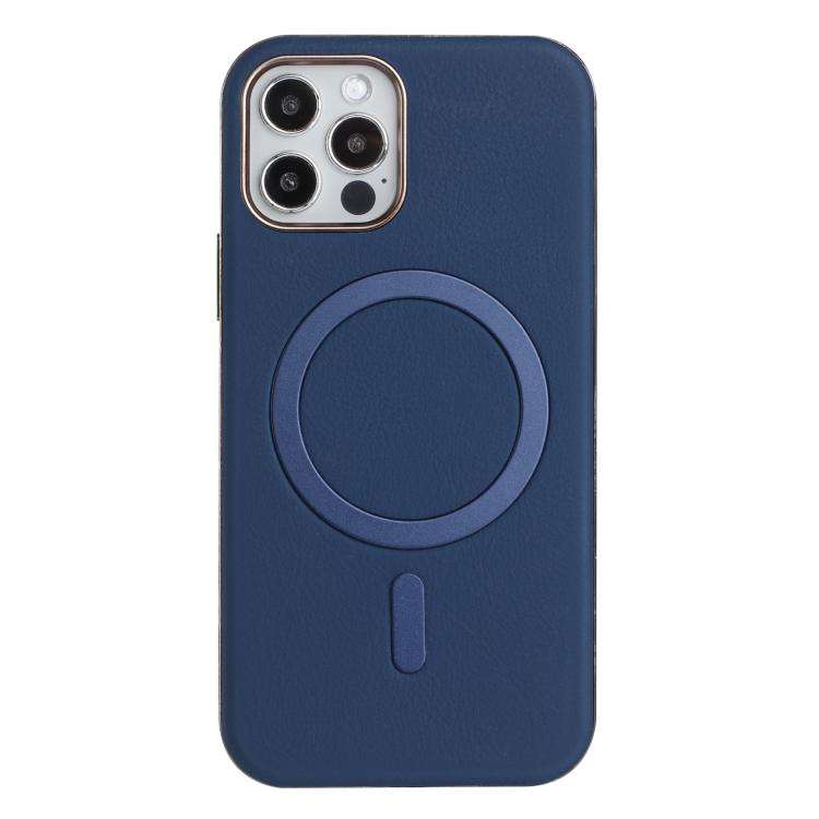 Solid Color Plating MagSafe Full Coverage Phone Case, For iPhone 12 / 12 Pro, For iPhone 11 Pro M...