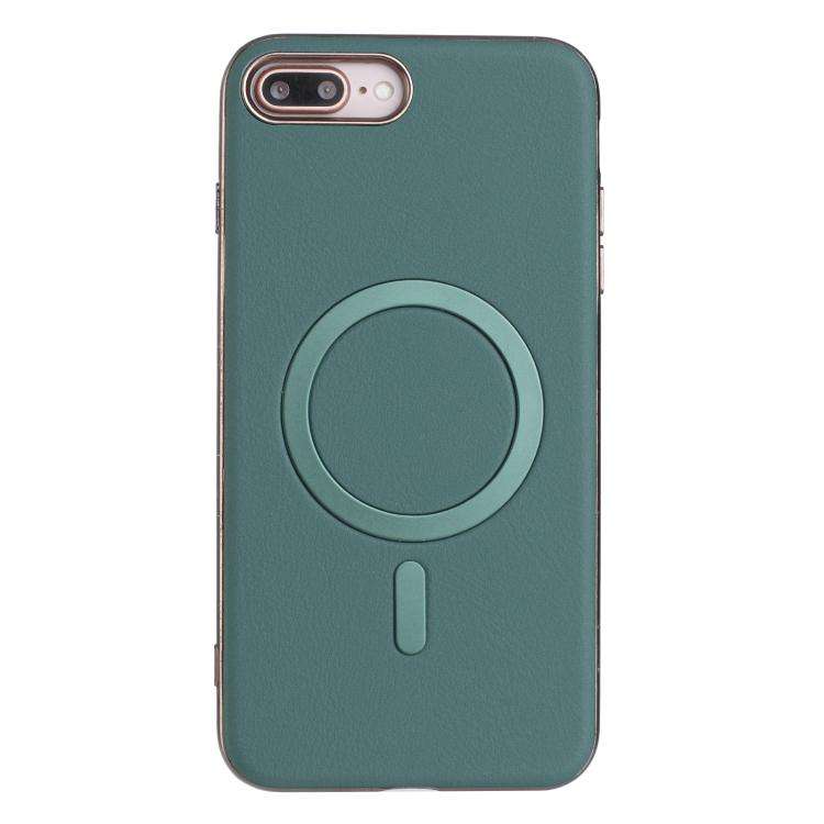 Solid Color Plating MagSafe Full Coverage Phone Case, For iPhone 12 / 12 Pro, For iPhone 11 Pro M...