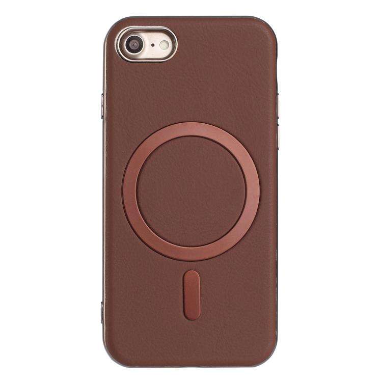 Solid Color Plating MagSafe Full Coverage Phone Case, For iPhone 12 / 12 Pro, For iPhone 11 Pro M...