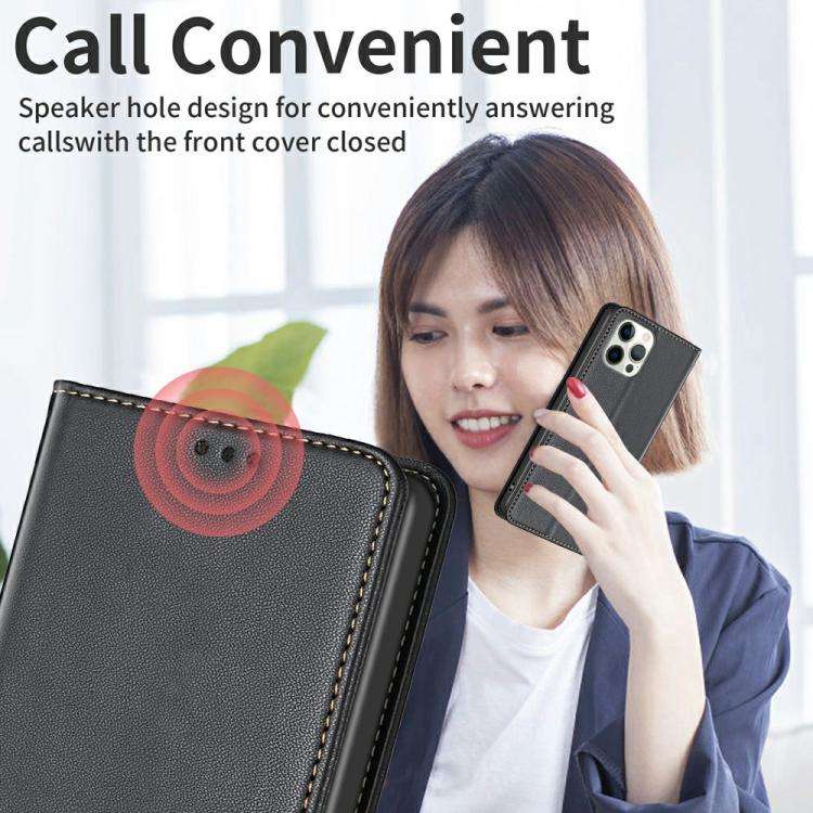 Magnetic Leather Phone Case, For iPhone 18 Pro Max/17 Pro Max