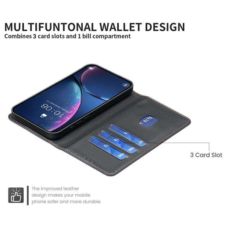 Magnetic Leather Phone Case, For iPhone 18 Pro Max/17 Pro Max