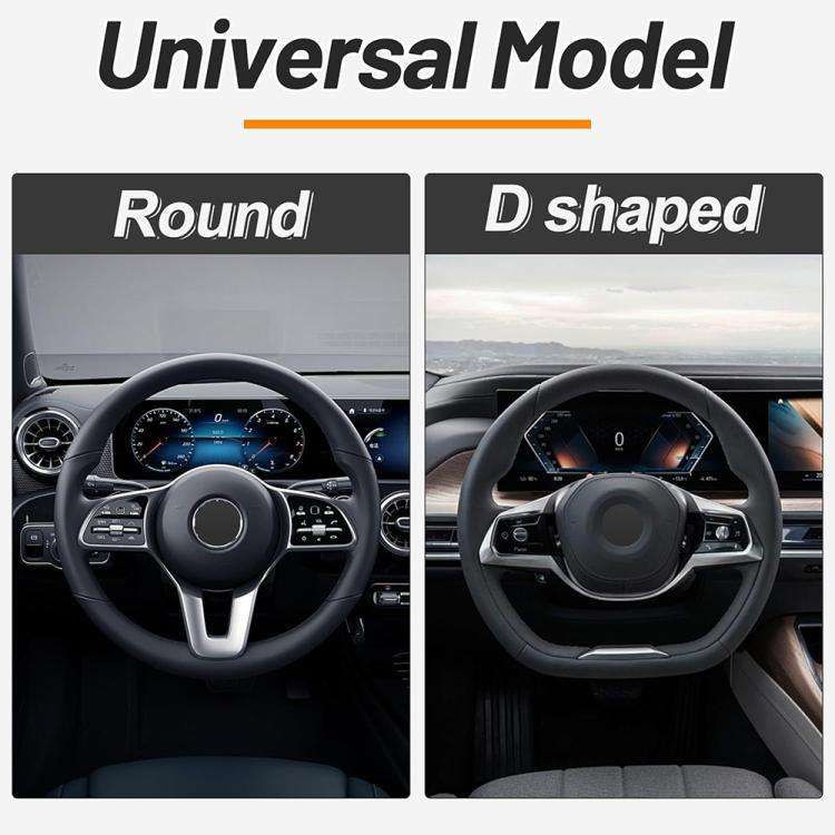 Breathable Mesh Elastic Car Universal Anti-skid Steering Wheel Cover, Diameter: 38cm