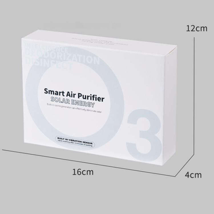 Solar Energy Car Air Purifier with Number Plate, Solar Energy Air Purifier