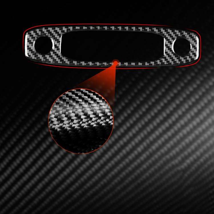 For Tesla Model 3 2023- Carbon Fiber Car Front Reading Light Panel Decorative Sticker, For Tesla ...