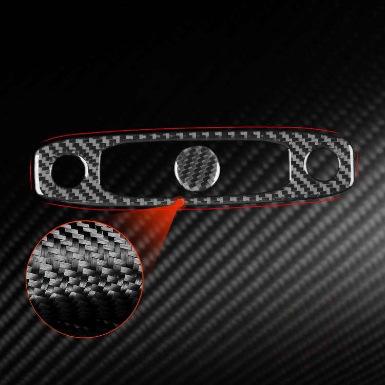 For Tesla Model 3 2023- 2pcs/Set Carbon Fiber Car Reading Light Panel Decorative Sticker, For Tes...