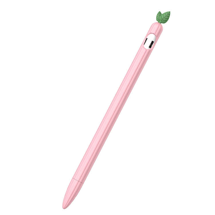 Contrasting Color Mint Leaf Silicone Non-slip Protective Cover, For Apple Pencil 1, For Apple Pen...