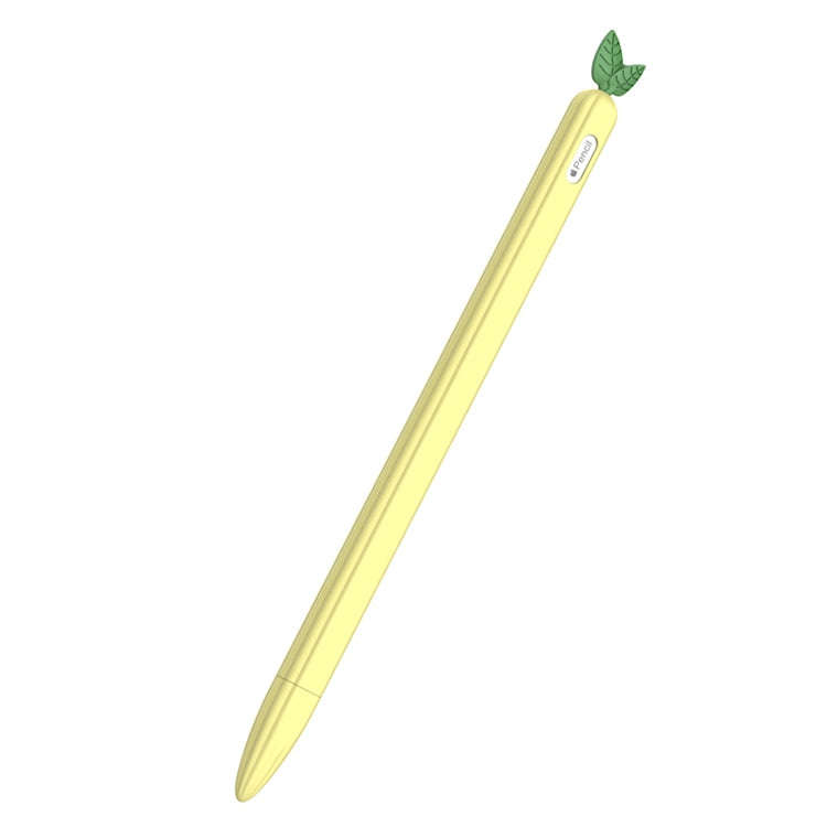 Contrasting Color Mint Leaf Silicone Non-slip Protective Cover, For Apple Pencil 1, For Apple Pen...