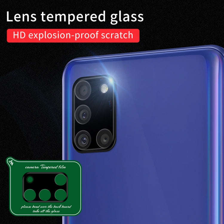 Silk Screen Luminous Ring Back Camera Lens Film, For Samsung Galaxy A31