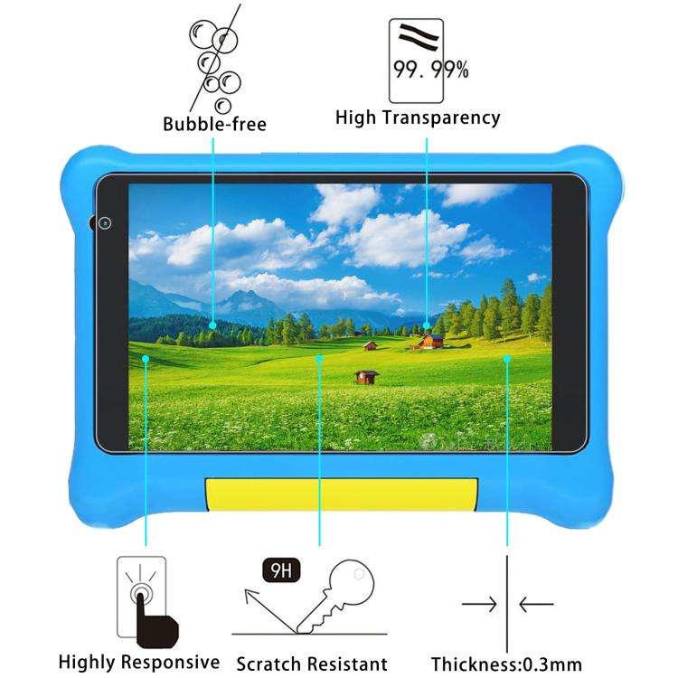 9H 0.3mm Explosion-proof Tempered Glass Film, For HotLight TK707 7 inch