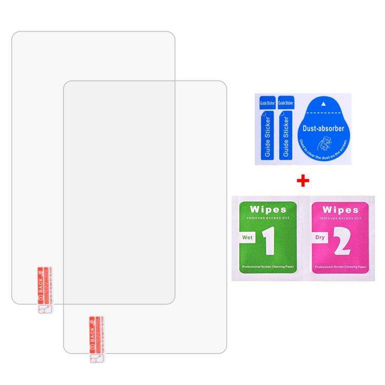 2pcs 9H 0.3mm Explosion-proof Tempered Glass Film, For VESWWE V9 Tablet 7.0