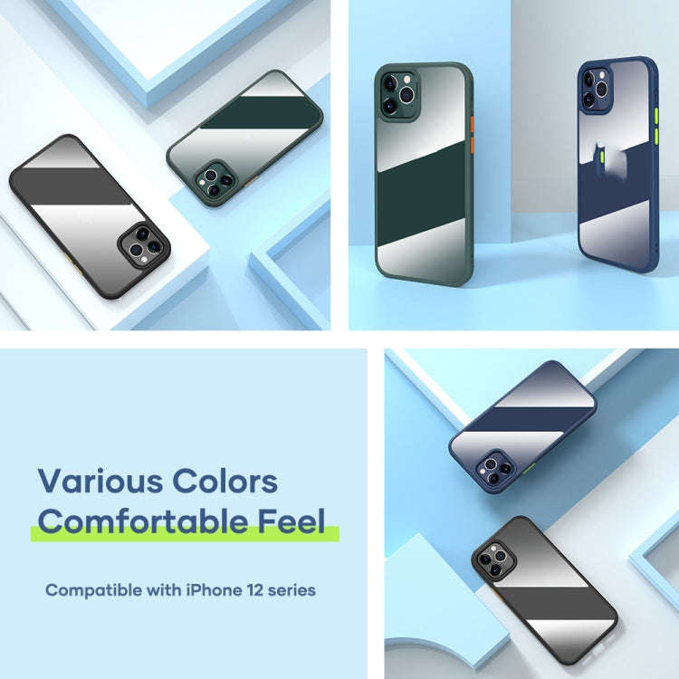 ROCK Guard Pro Series Shockproof TPU + PC Protective Case, For iPhone 12 / 12 Pro