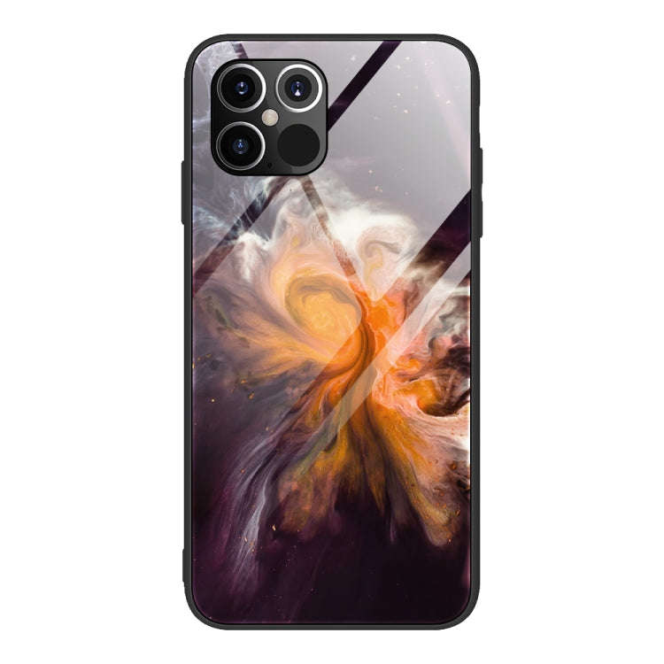 Marble Pattern Glass Protective Case, For iPhone 12 mini, For iPhone 12 Pro Max, For iPhone 11 Pr...