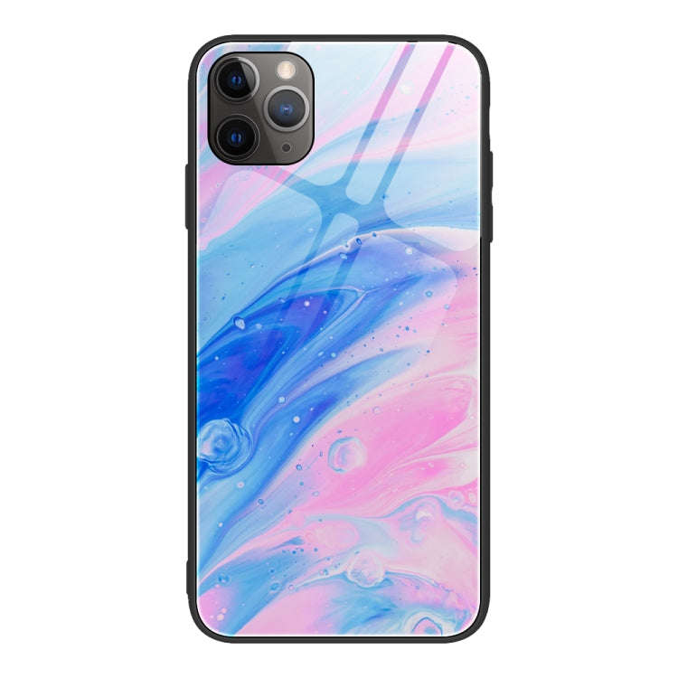 Marble Pattern Glass Protective Case, For iPhone 12 mini, For iPhone 12 Pro Max, For iPhone 11 Pr...
