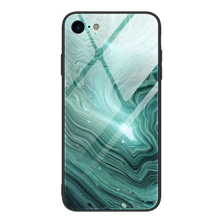 Marble Pattern Glass Protective Case, For iPhone 12 mini, For iPhone 12 Pro Max, For iPhone 11 Pr...