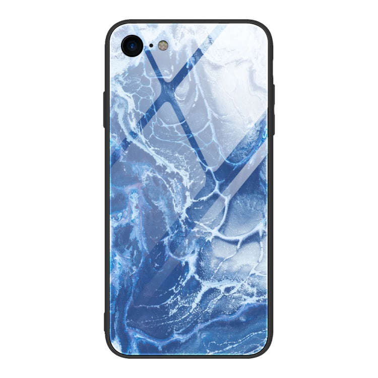 Marble Pattern Glass Protective Case, For iPhone 12 mini, For iPhone 12 Pro Max, For iPhone 11 Pr...