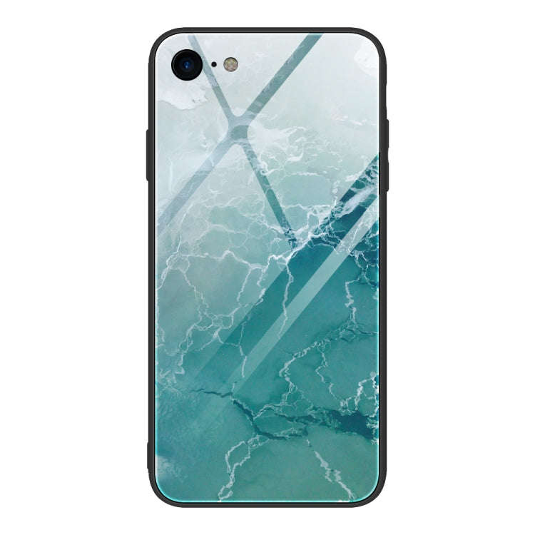 Marble Pattern Glass Protective Case, For iPhone 12 mini, For iPhone 12 Pro Max, For iPhone 11 Pr...