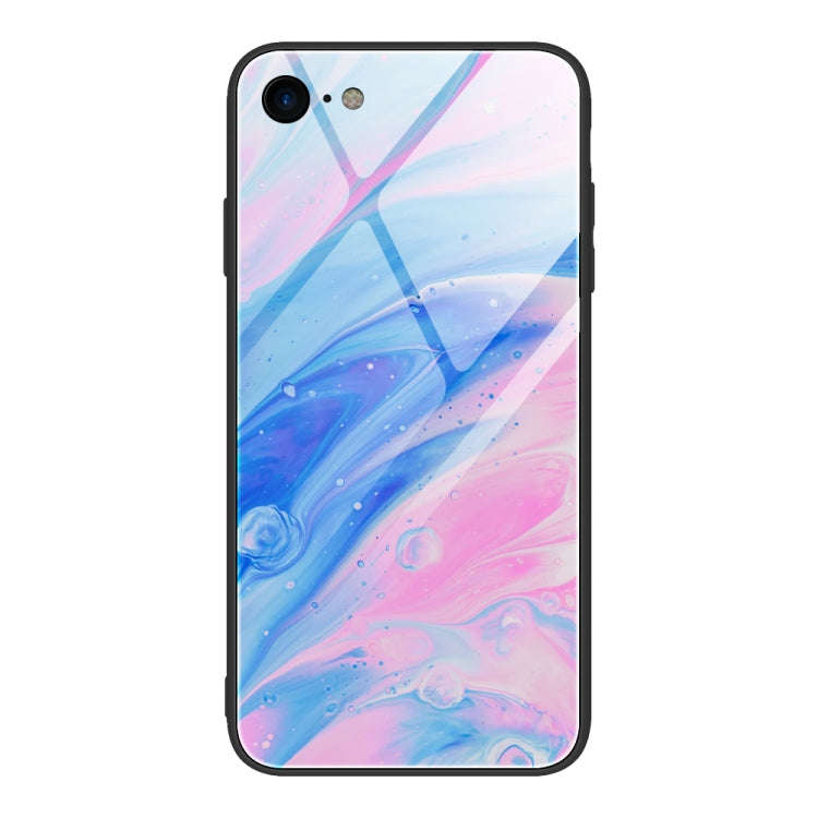 Marble Pattern Glass Protective Case, For iPhone 12 mini, For iPhone 12 Pro Max, For iPhone 11 Pr...
