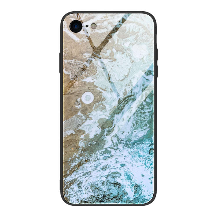 Marble Pattern Glass Protective Case, For iPhone 12 mini, For iPhone 12 Pro Max, For iPhone 11 Pr...