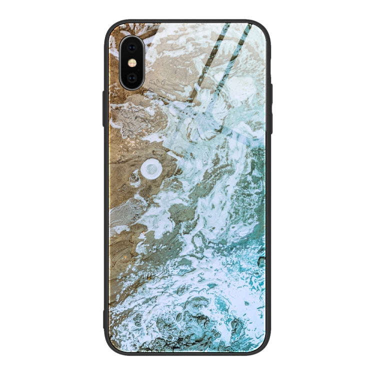 Marble Pattern Glass Protective Case, For iPhone 12 mini, For iPhone 12 Pro Max, For iPhone 11 Pr...
