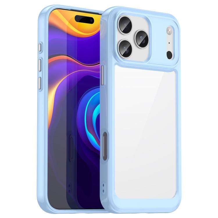 Colorful Series Acrylic + TPU Phone Case, For iPhone 18 Pro, For iPhone 18 Pro Max, For iPhone 17...