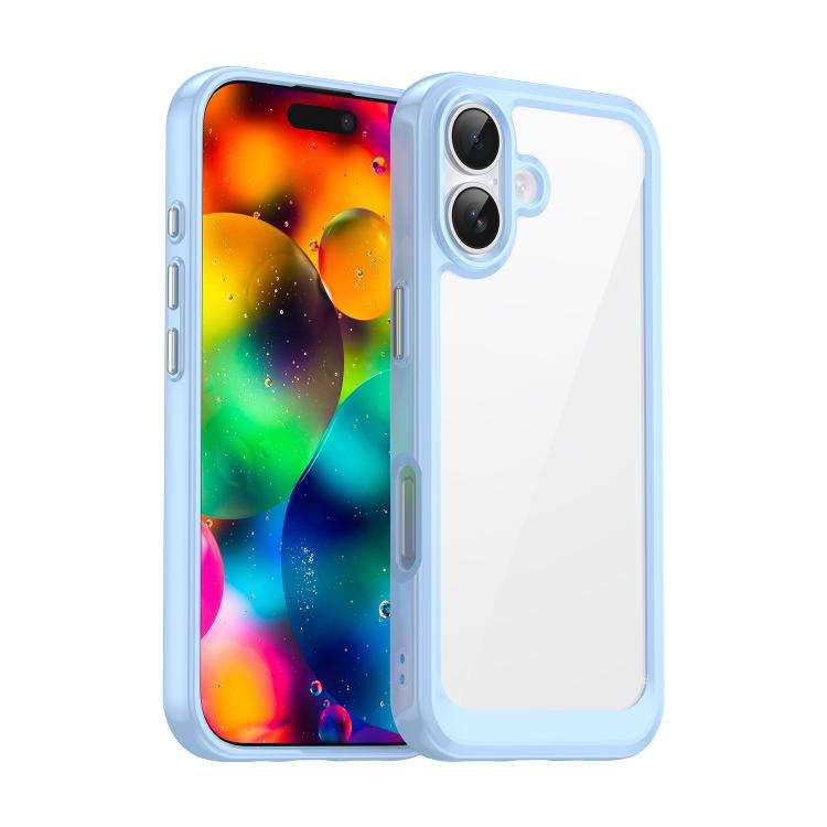 Colorful Series Acrylic + TPU Phone Case, For iPhone 18 Pro, For iPhone 18 Pro Max, For iPhone 17...