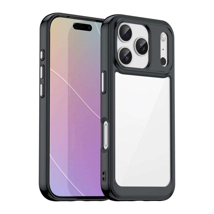 Colorful Series Acrylic + TPU Phone Case, For iPhone 18 Pro, For iPhone 18 Pro Max, For iPhone 17...