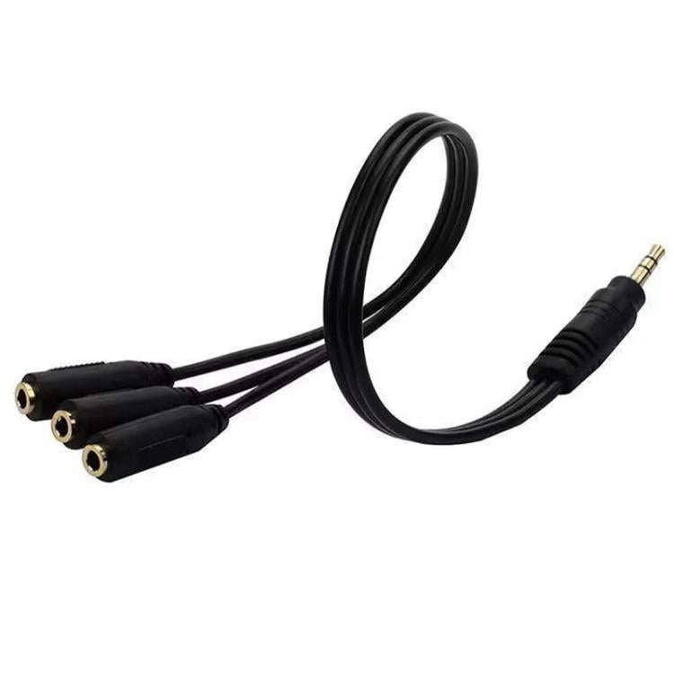 3 in 1 DC 3.5mm Audio Cable with Stereo, 3.5mm