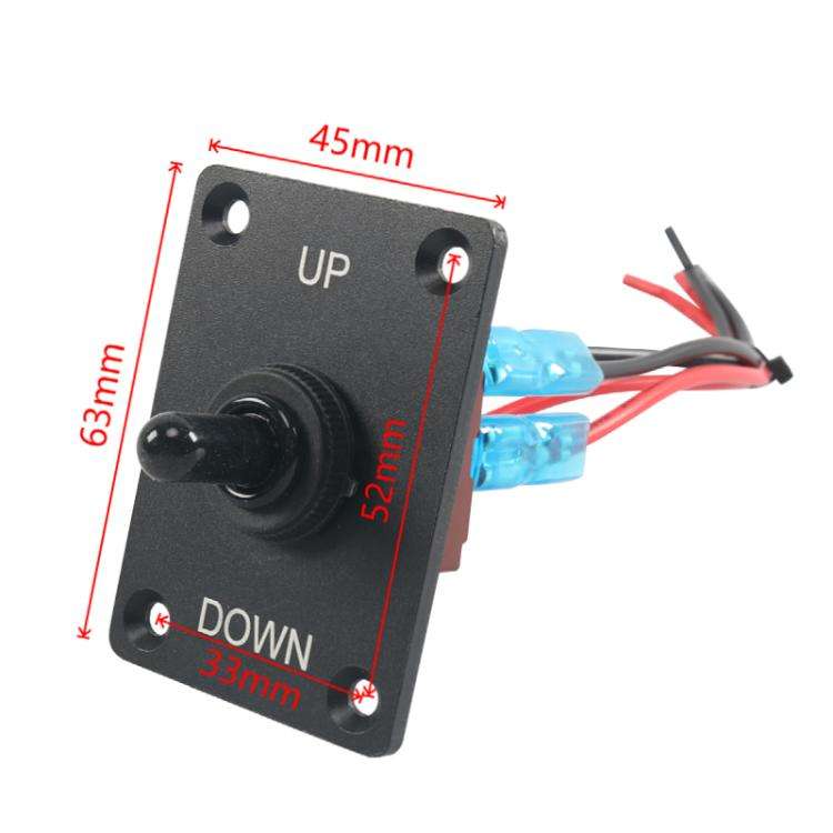 Marine / RV Modification 4-pin 2-speed Switch Controller Panel with Cable, Switch Controller