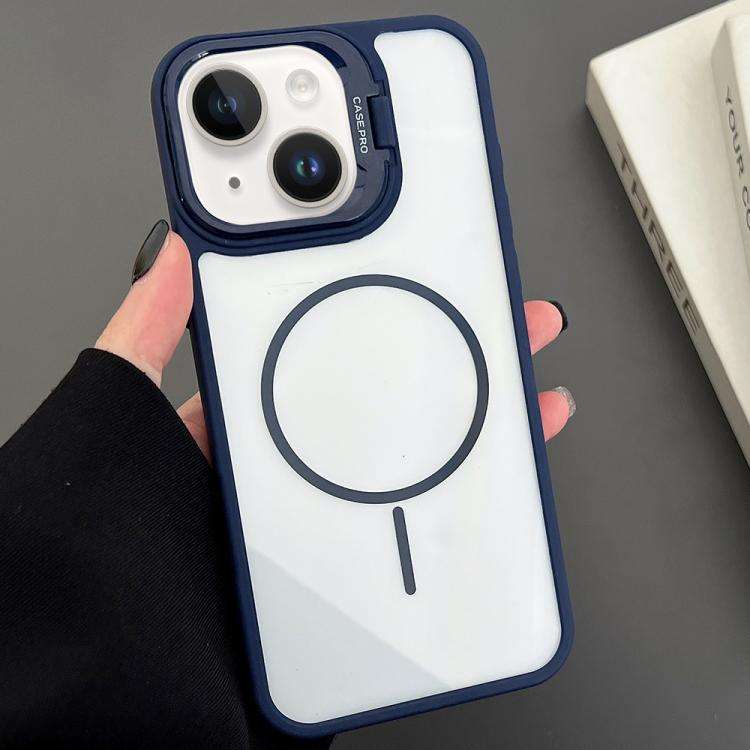 PC Lens Holder MagSafe Magnetic Phone Case, For iPhone 14, For iPhone 14 Pro, For iPhone 14 Pro M...