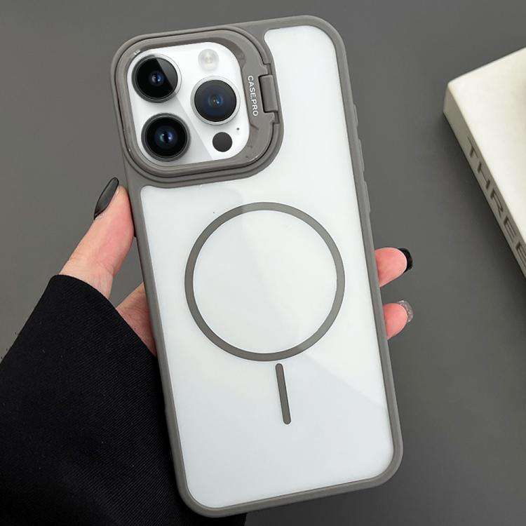 PC Lens Holder MagSafe Magnetic Phone Case, For iPhone 14, For iPhone 14 Pro, For iPhone 14 Pro M...