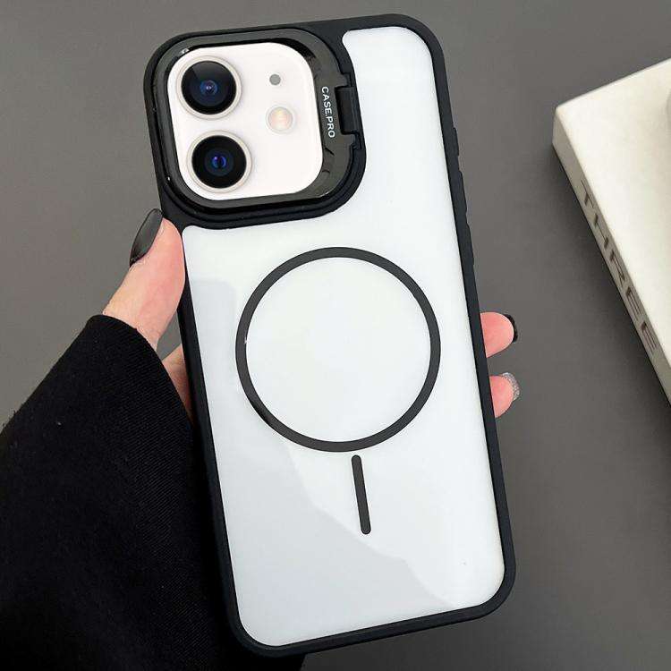 PC Lens Holder MagSafe Magnetic Phone Case, For iPhone 14, For iPhone 14 Pro, For iPhone 14 Pro M...