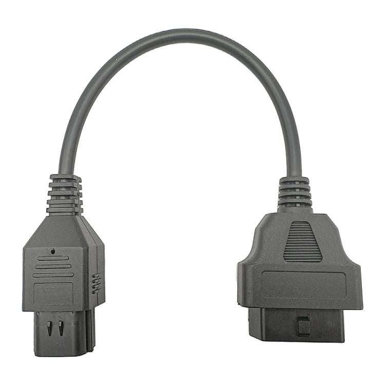 6 Pin to 16 Pin Motorcycle OBD2 Converter Cable Diagnostic Cable, For Husqvarna