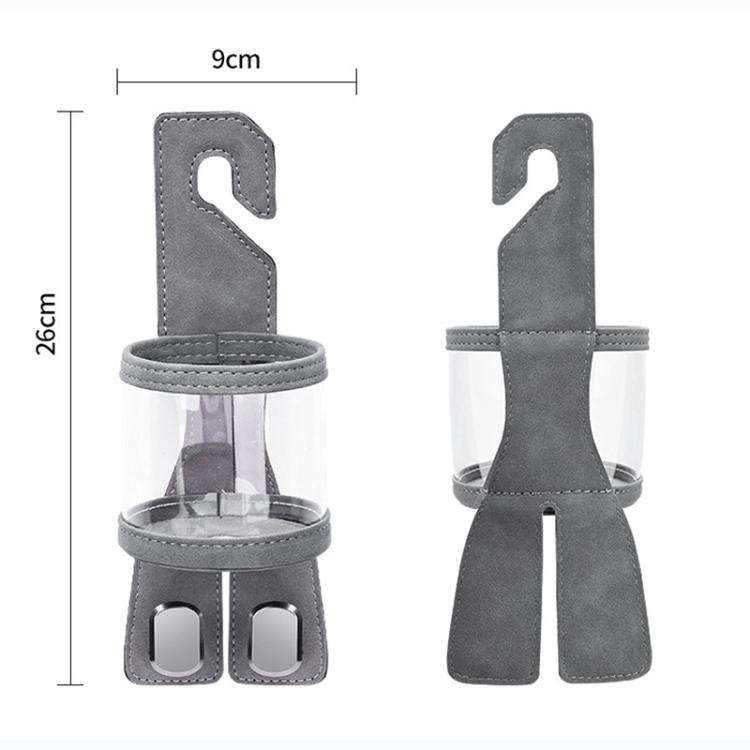 Car Water Cup Holder Seat Back Dual Hanger Hook