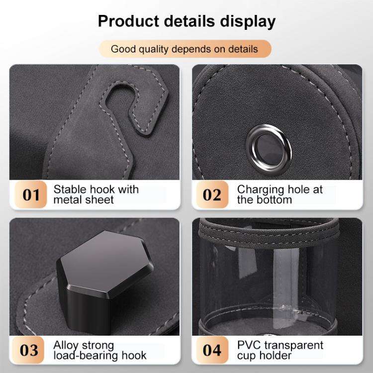 Car Water Cup Holder Seat Back Dual Hanger Hook