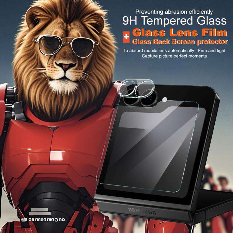 1 Sets imak Lens Film + Glass Rear Screen Sticker