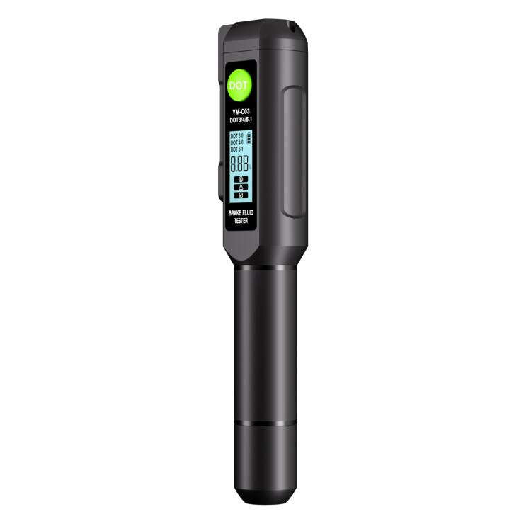 YM-C03 Digital Display Car Brake Fluid Tester Brake Fluid Water Content Tester, YM-C03