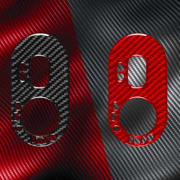 Carbon Fiber Car Headlight Switch Decorative Sticker for SEAT Ibiza 2003-2008, Left Driver, Headl...