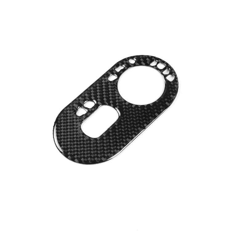 Carbon Fiber Car Headlight Switch Decorative Sticker for SEAT Ibiza 2003-2008, Right Driver, Head...