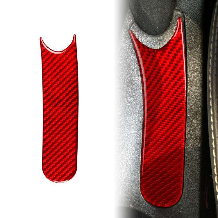 Carbon Fiber Car Handbrake Panel Decorative Sticker for SEAT Leon 2005-2012, Left and Right Drive...
