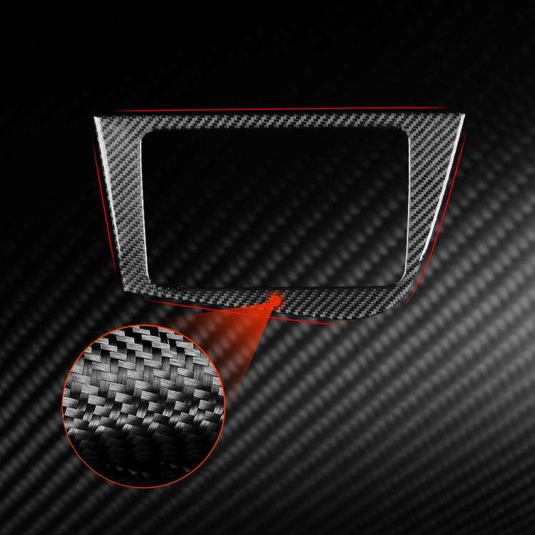 Carbon Fiber Car Center Console Panel Decorative Sticker for SEAT Leon 2005-2012, Center Console ...