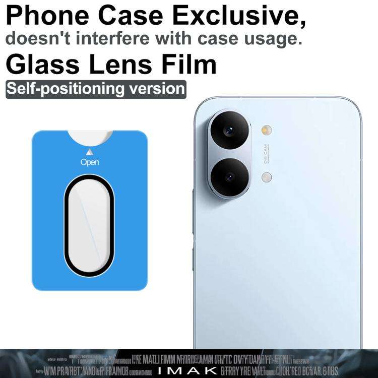imak Glass Rear Camera Lens Film Phone Case Exclusive, Self-positioning Version, For Redmi Turbo ...