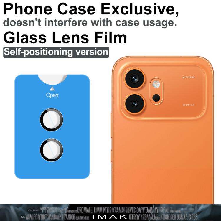 imak Glass Rear Camera Lens Film Phone Case Exclusive, Self-positioning Version, For Honor 600 Gl...