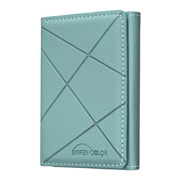BFK24 Diamond Embossed Magsafe Magnetic Leather Card Bag